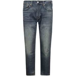 Levi's, Jeans, Heren, Blauw, W30 L32, Katoen, Tapered Selvedge Jeans met Zakken