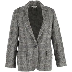 Isabel Marant Pre-owned, Pre-owned, Dames, Grijs, M, Wol, Pre-owned Wool outerwear