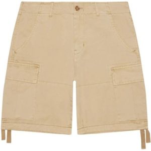 Redskins, Korte broeken, Heren, Beige, W29, Katoen, Comfortabele Bermuda Shorts - Beige