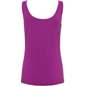 &Co Woman, Tops, Dames, Paars, L, Framboos Diepe V-Hals Singlet