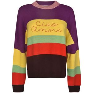 Giada Benincasa, Gele Sweaters voor Vrouwen Geel, Dames, Maat:M