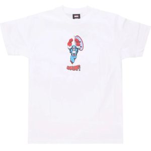 Huf, Avengers Tee Cap No Cap Wit, Heren, Maat:M