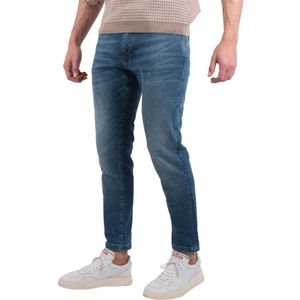 Drykorn, Verhoog je denimspel met Slim-Fit Jeans Blauw, Heren, Maat:W33 L32