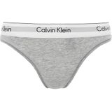Calvin Klein, Bikini Slipjes Grijs, Dames, Maat:L