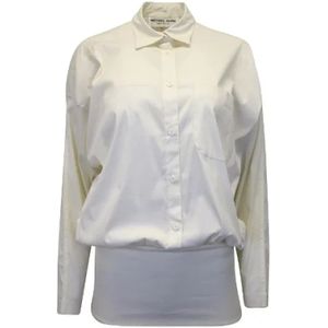 Michael Kors Pre-owned, Pre-owned Cotton tops Wit, Dames, Maat:S