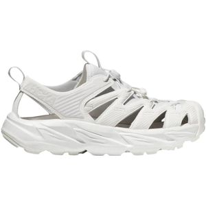 Hoka One One, Hopara Avontuurlijke Sandaal Wit/Wit Unisex Wit, Heren, Maat:42 2/3 EU