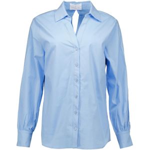 Aimée the Label, Semmy blouses blauw Blauw, Dames, Maat:L