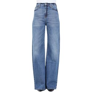 ViCOLO, Loose-fit Jeans Blauw, Dames, Maat:S