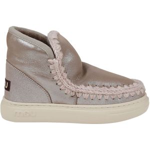 Mou, Stoere Eskimo Sneaker Grijs, Dames, Maat:39 EU