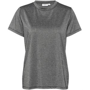 Saint Tropez, Tops, Dames, Zwart, L, Zwarte Regular T-Shirt Top