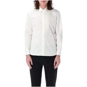 Saint Laurent, Overhemden, Heren, Wit, XL, Formal Shirts