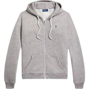 Ralph Lauren, Sweatshirts & Hoodies, Dames, Grijs, M, Grijze Hoodie - Stijlvol en veelzijdig