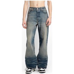 Amiri, Vintage Indigo Baggy Jeans Blauw, Heren, Maat:W29