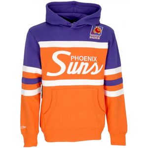 Mitchell & Ness, NBA Head Coach Hoodie Phosun Oranje, Heren, Maat:XL