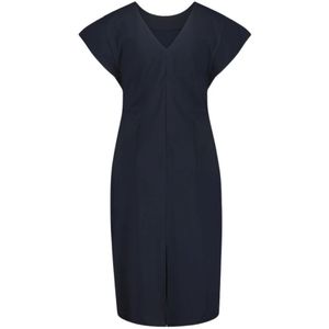 Jane Lushka, Trendy Domina Jurk in Blauw Blauw, Dames, Maat:S