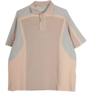 Jacquemus Pre-owned, Pre-owned, Dames, Beige, M, Katoen, Pre-owned Cotton tops