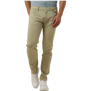 Alberto, Jeans, Heren, Groen, W33 L32, Groene Slim Fit Jeans