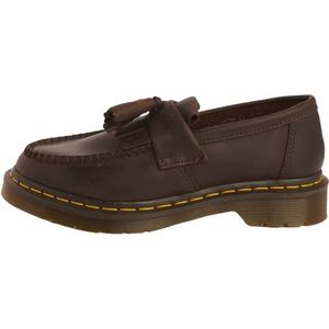 Dr. Martens, Schoenen, Dames, Bruin, 37 EU, Leer, Bruine Leren Moccasinschoenen met Kwastjes