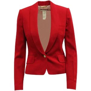 Dolce & Gabbana Pre-owned, Pre-owned Wool outerwear Rood, Dames, Maat:S