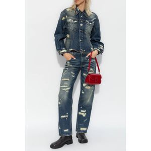 Marc Jacobs, Jeans, Dames, Blauw, W25, Denim, Jeans met distressing