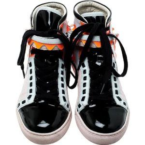 Sophia Webster Pre-owned, Pre-owned, Dames, Veelkleurig, 37 EU, Leer, Pre-owned Leather sneakers