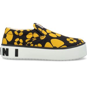 Marni, Zwarte Sun Aw 22 Dames Sneakers Veelkleurig, Dames, Maat:36 EU