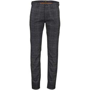 Hugo Boss, Heren Oranje Chino Slim Fit Broek Zwart, Heren, Maat:W31 L34