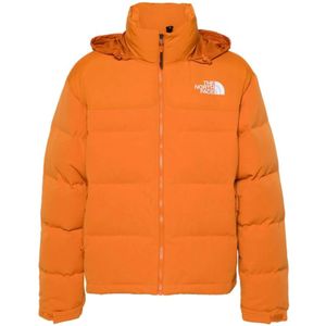 The North Face, Jassen, Heren, Oranje, M, Down Jassen