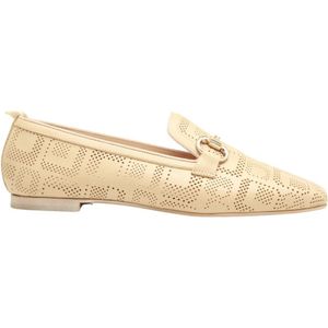 Pertini, Schoenen, Dames, Beige, 40 EU, Leer, 221W3179501