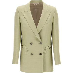 Blazé Milano, Blazers Beige, Dames, Maat:S