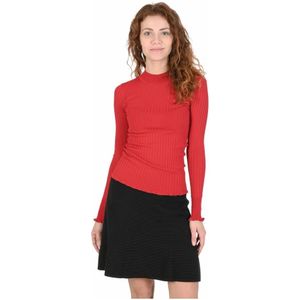 Hugo Boss, Dames Medium Rode Coltrui Rood, Dames, Maat:M