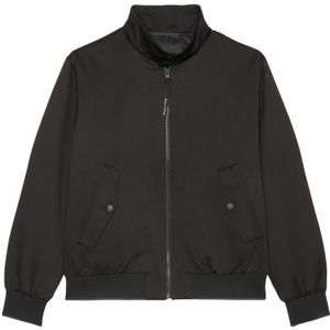 Marc O'Polo, Jassen, Heren, Zwart, M, Katoen, Blouson regular