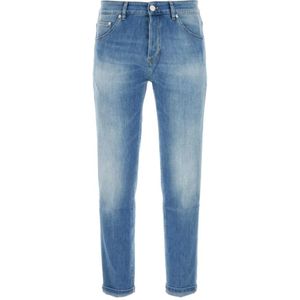 PT Torino, Jeans, Heren, Blauw, W34, Denim, Stretch Denim Reggae Jeans