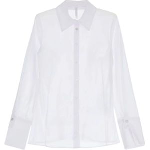 Imperial, Blouses & Shirts, Dames, Wit, S, Katoen, Klassieke Witte Overhemd