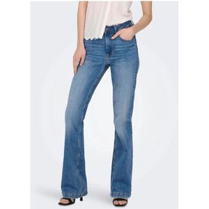 Jacqueline de Yong, Jeans, Dames, Blauw, W30 L32, Denim, Stijlvolle Denim Jeans