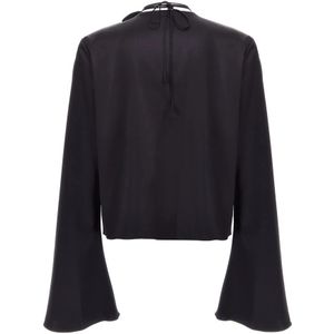 Magda Butrym, Blouses & Shirts, Dames, Zwart, M, Jassen Vesten