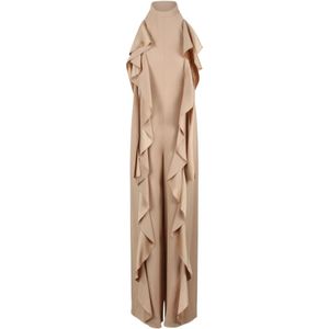 Alberta Ferretti, Jumpsuits Beige, Dames, Maat:S