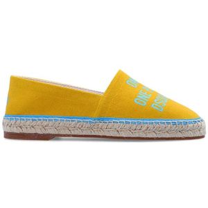 Dsquared2, Schoenen, Dames, Geel, 38 EU, Jute, One Life One Planet Collection Espadrilles