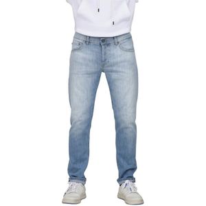 Dondup, Jeans, Heren, Blauw, W33, Slim-fit Jeans