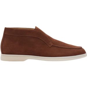 Scarosso, Schoenen, Heren, Bruin, 41 EU, Suède, Leonardo laarzen