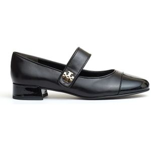 Tory Burch, Schoenen, Dames, Zwart, 37 EU, Leer, Zwarte Mary Jane Pumps voor Vrouwen