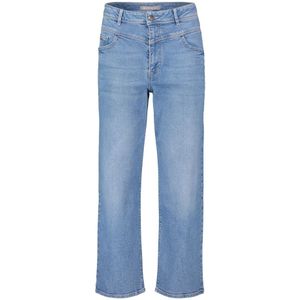 Betty & Co, Jeans, Dames, Blauw, L, High Waisted Straight Leg Jeans