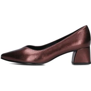 Peter Kaiser, Schoenen, Dames, Bruin, 36 EU, Leer, Bronzen Leren Pumps met Puntneus