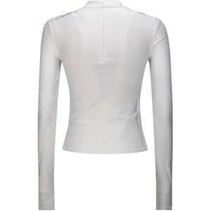 Ottolinger, Tops, Dames, Wit, S, Puma Slim Longsleeve T-Shirt