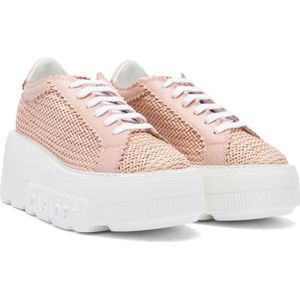 Casadei, Schoenen, Dames, Roze, 39 EU, Leer, Nexus Sneakers