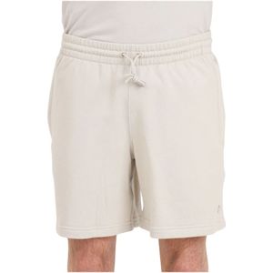 Adidas Originals, Korte broeken, Heren, Beige, S, Katoen, Beige Shorts Premium Essentials