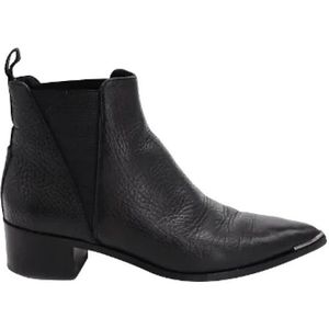 Acne Studios Pre-owned, Pre-owned, Dames, Zwart, 36 EU, Leer, Pre-owned Leather boots