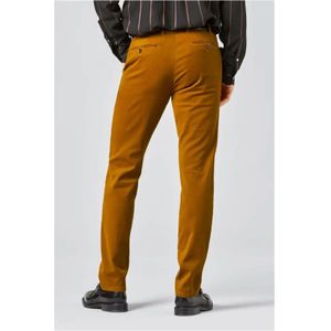 Meyer, Broeken, Heren, Bruin, M, Katoen, Superzachte Winter Twill Chino