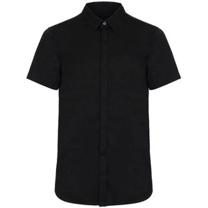 Armani Exchange, Overhemden, Heren, Zwart, 2Xl, Zwarte Overhemden voor Mannen