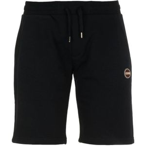 Colmar, Blauwe Originals Bermuda Shorts Blauw, Heren, Maat:M